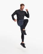 Long-Sleeve Tradewind Performance Tee | Black Heather