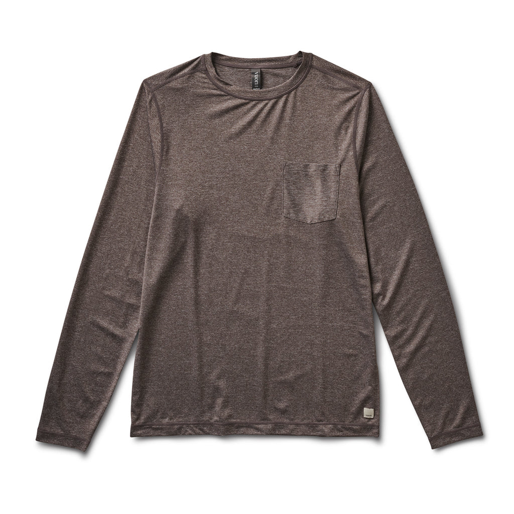 Long-Sleeve Tradewind Performance Tee | Quartz Heather