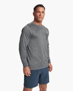 Long-Sleeve Tradewind Performance Tee | Heather Grey