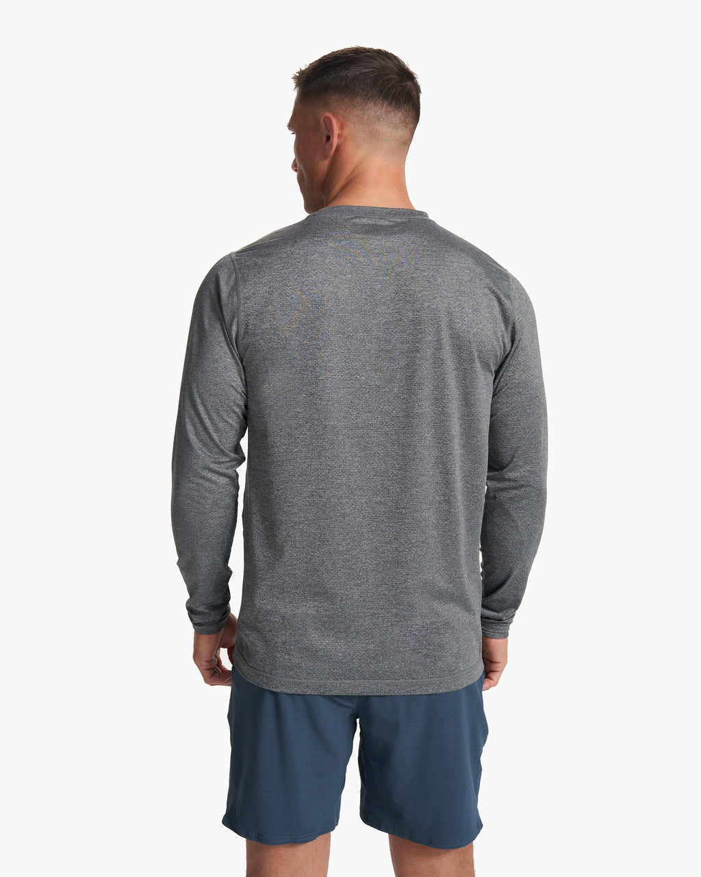 Long-Sleeve Tradewind Performance Tee | Heather Grey