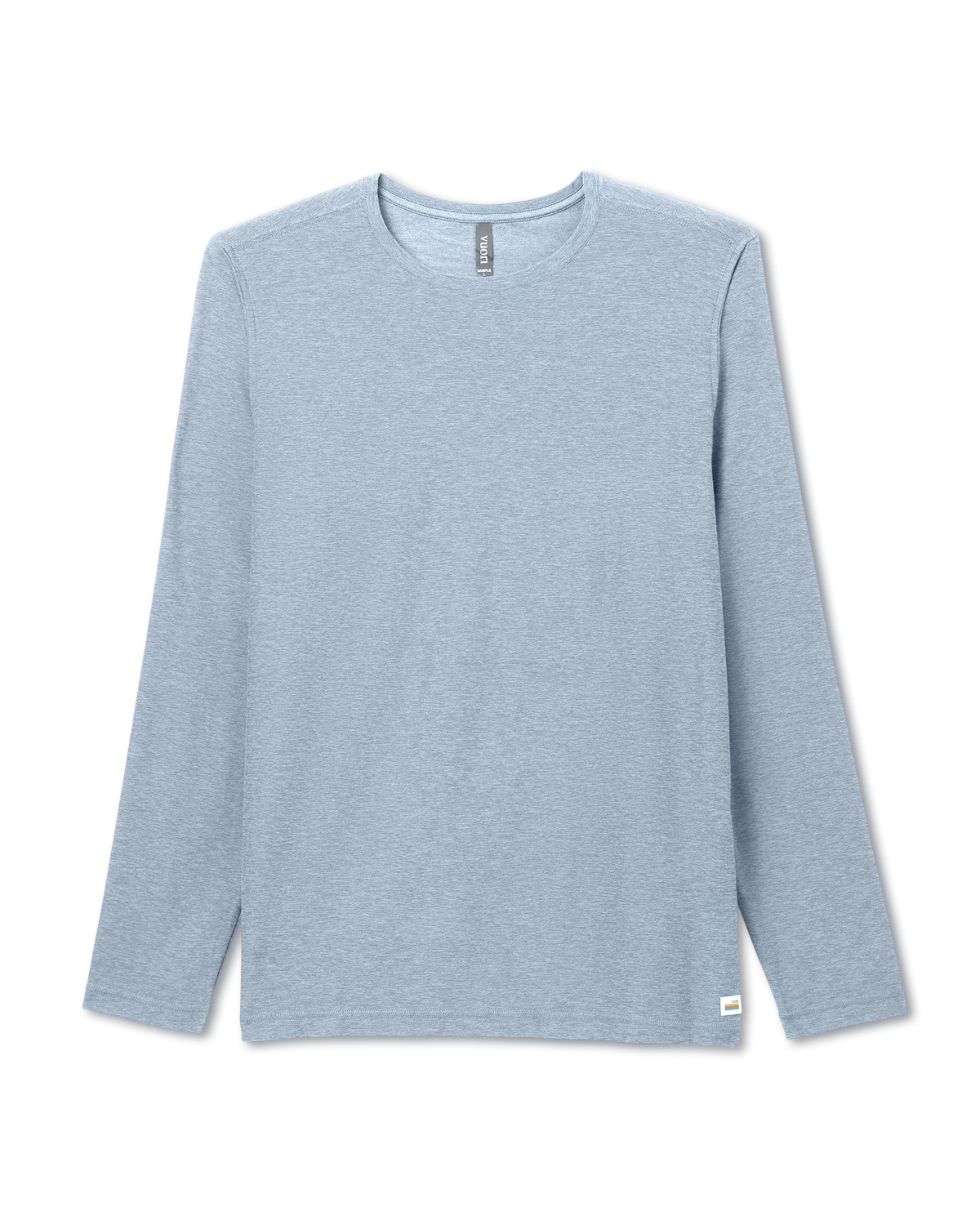 Long Sleeve Strato Tech Tee | Blue Dusk Heather