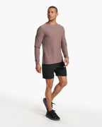 Long Sleeve Strato Tech Tee | Hazel Heather