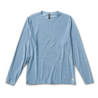 Long Sleeve Strato Tech Tee | Cloud Heather