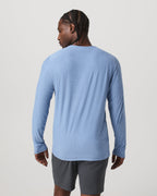 Long Sleeve Strato Tech Tee | Isle Blue Heather