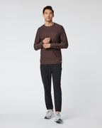 Long Sleeve Strato Tech Tee | Java Heather