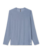 Long Sleeve Strato Tech Tee | Chambray Heather