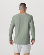 Long Sleeve Strato Tech Tee | Thyme Heather