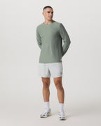 Long Sleeve Strato Tech Tee | Thyme Heather