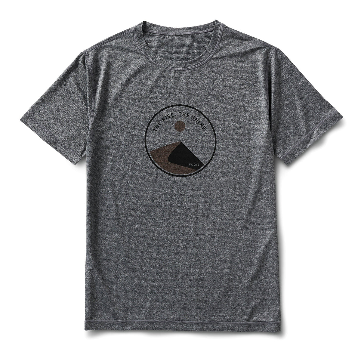 Dunes Tech Tee | Heather Grey