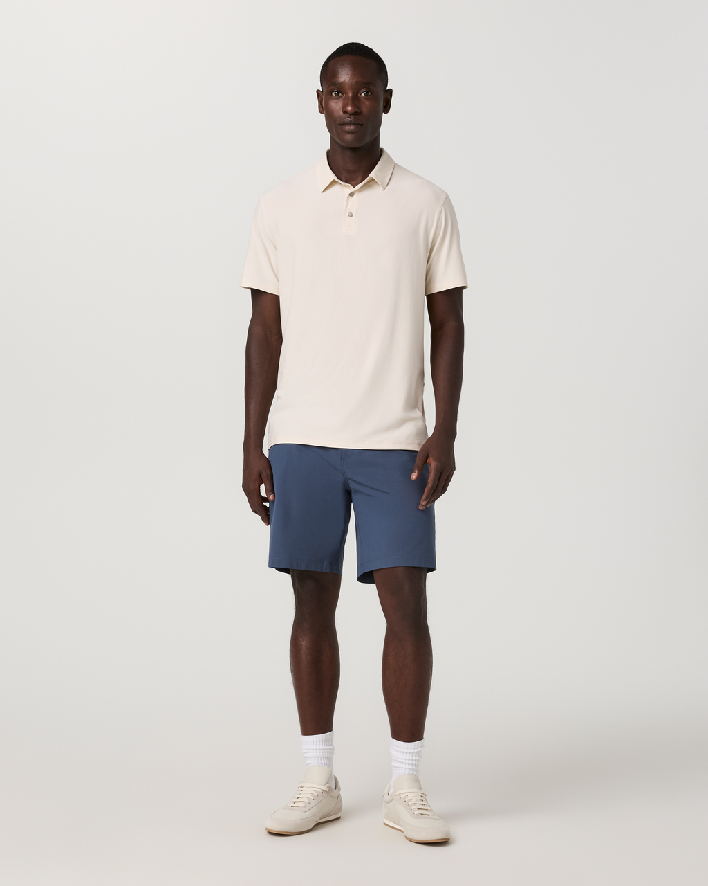 Strato Tech Polo | Milkweed Heather