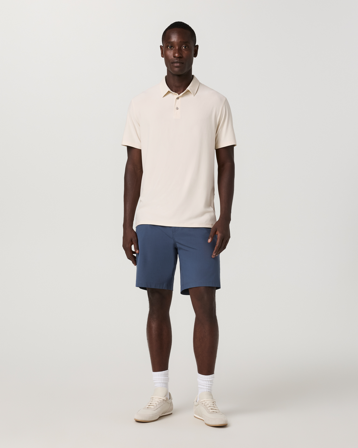 Strato Tech Polo | Milkweed Heather