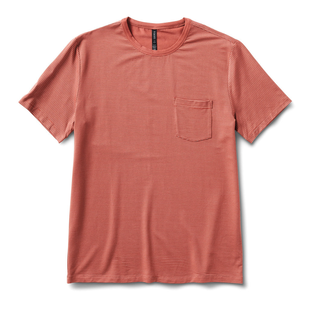 Linear Tech Tee | Red Clay