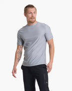 Grandview Tech Tee | Light Heather Grey