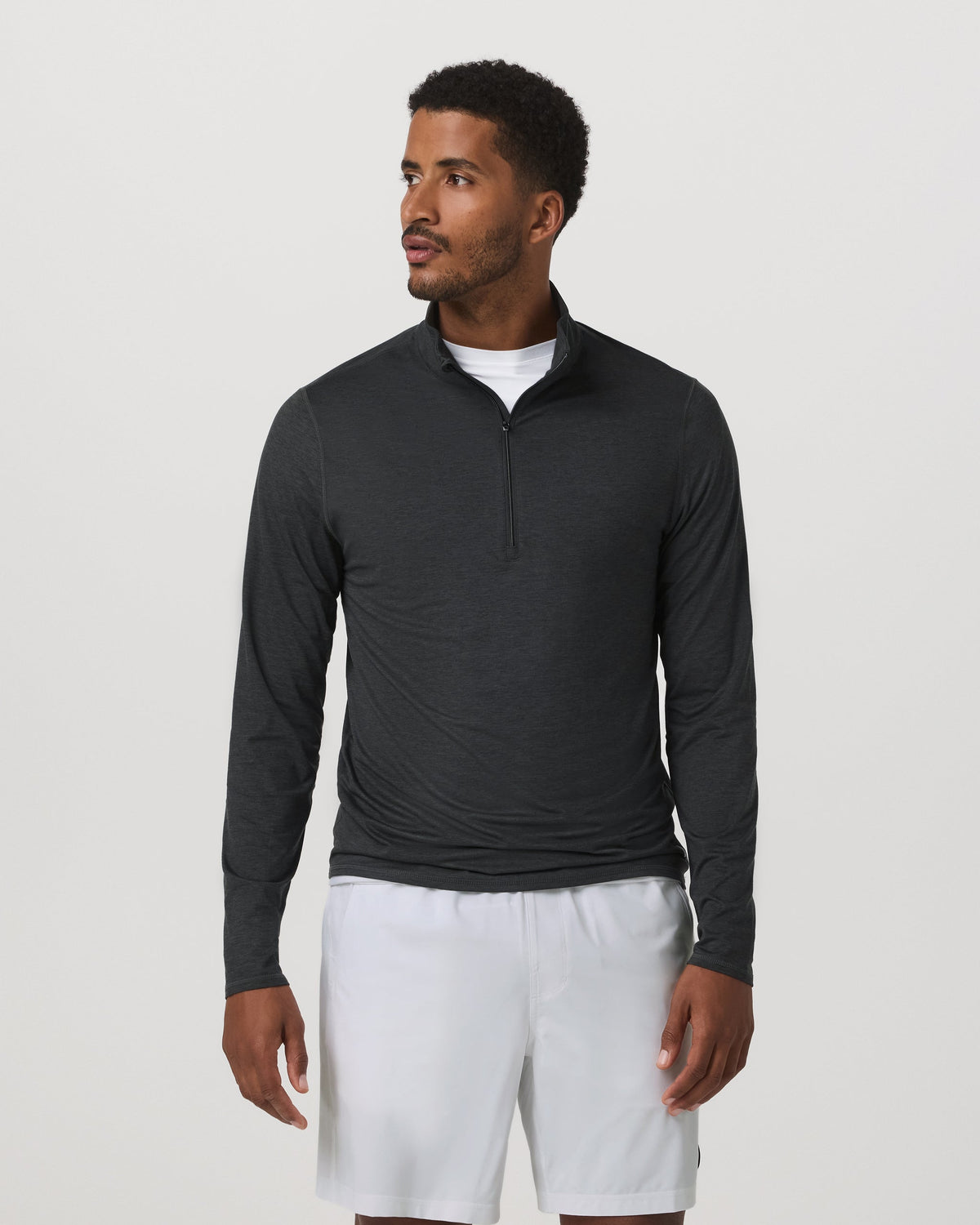 Ease Performance Half Zip 2.0 | Charcoal Heather