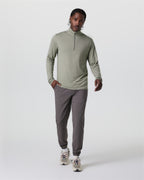 Ease Performance Half Zip 2.0 | Laurel Heather