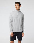 Ease Performance Half Zip 2.0 | Light Heather Grey