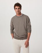 Cypress Logo Crew | Smokey Taupe