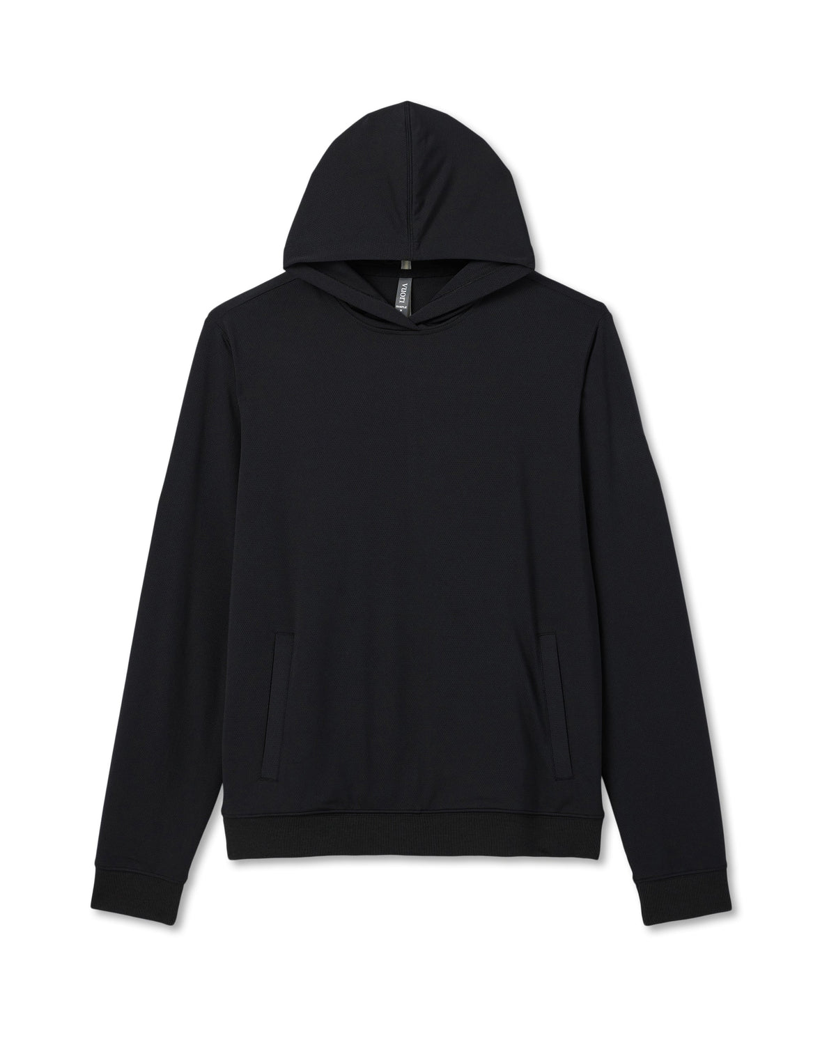 Double Mesh Hoodie | Black