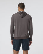 Double Mesh Hoodie | Warm Grey