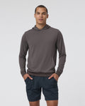 Double Mesh Hoodie | Warm Grey