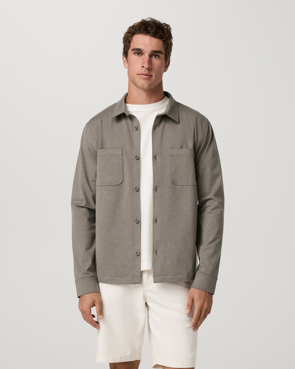 Coronado Shirt Jacket | Boulder Heather