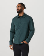 Coronado Shirt Jacket | Deep Sea Heather