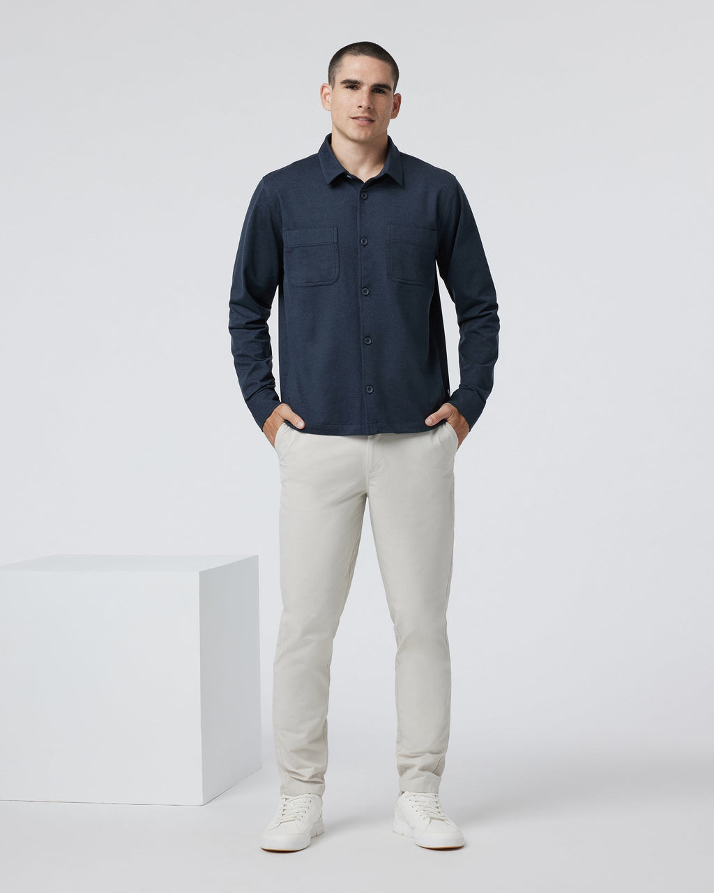 Coronado Shirt Jacket | Midnight Heather