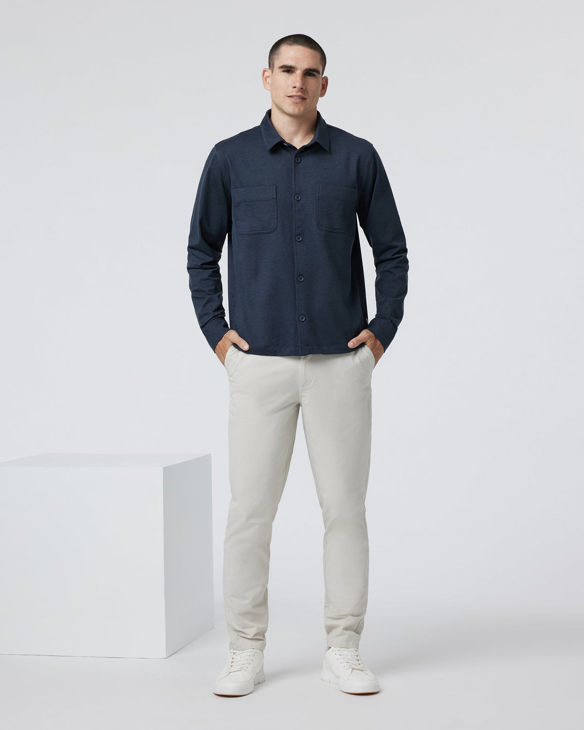 Coronado Shirt Jacket | Midnight Heather