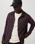 Coronado Shirt Jacket | Raisin Heather
