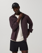 Coronado Shirt Jacket | Raisin Heather