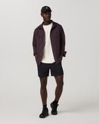 Coronado Shirt Jacket | Raisin Heather