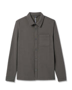 Beldon Shirt Jacket Knit Twill | Oregano