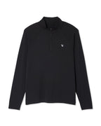 Clearview Seamless Quarter Zip | Black