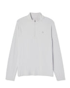 Clearview Seamless Quarter Zip | Frost Grey