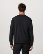 Long Sleeve Coronado Henley - Relaxed Fit | Black Heather