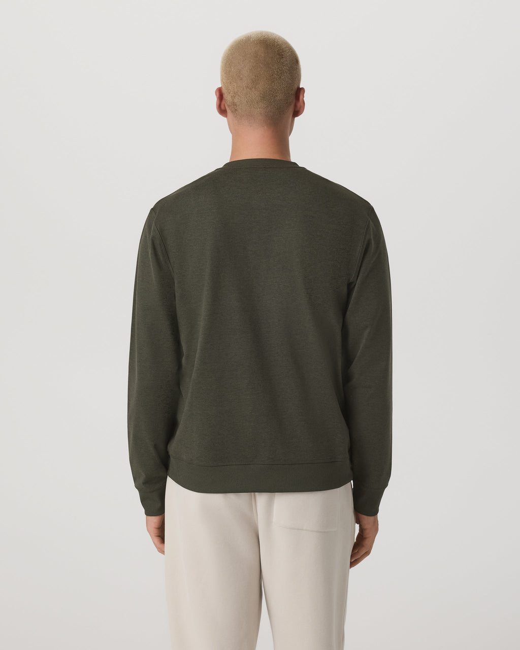 Long Sleeve Coronado Henley - Relaxed Fit | Oregano Heather