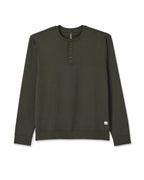 Long Sleeve Coronado Henley - Relaxed Fit | Oregano Heather