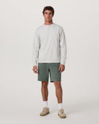 Long Sleeve Coronado Henley - Relaxed Fit | Salt Heather