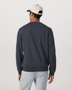 Jeffreys Crew 2.0 | Navy Heather