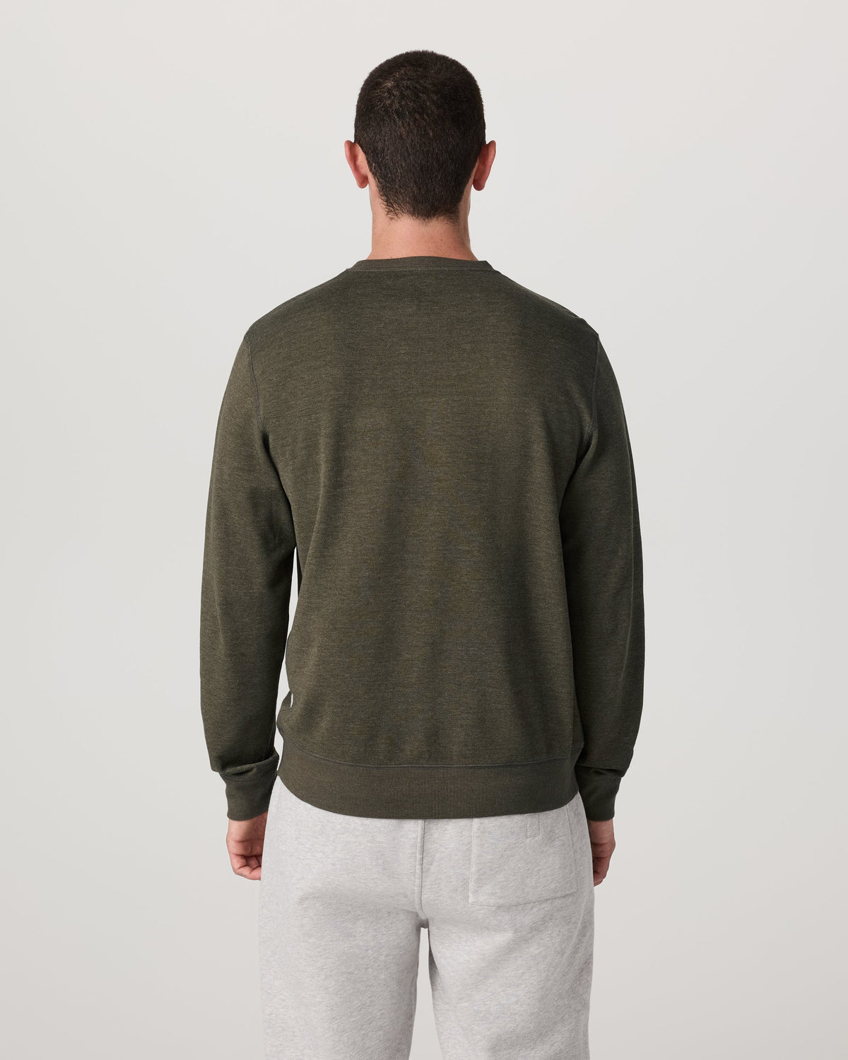 Jeffreys Crew 2.0 | Olive Heather
