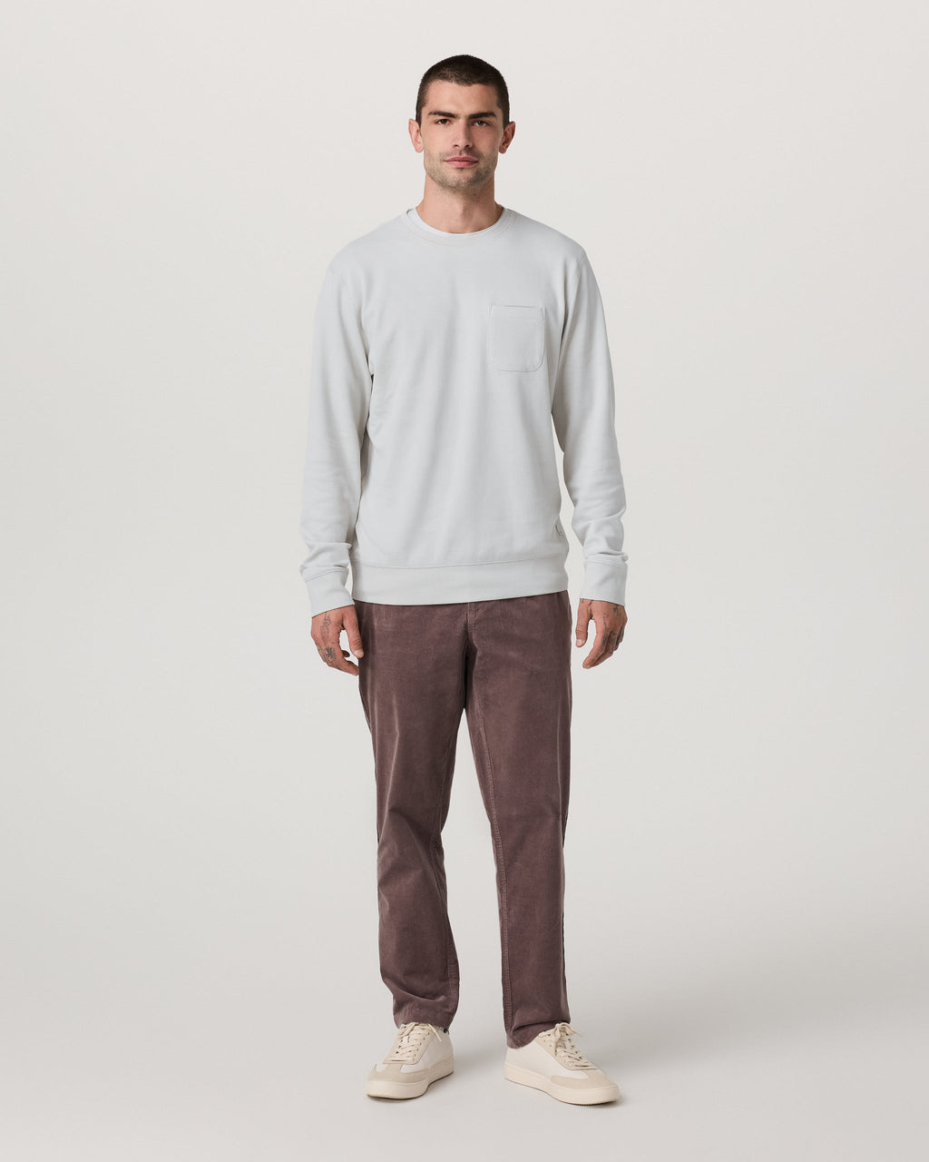 Jeffreys Crew 2.0 | Winter Grey Heather