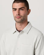 Long Sleeve Jeffreys Button Down Overshirt | Winter Grey Heather