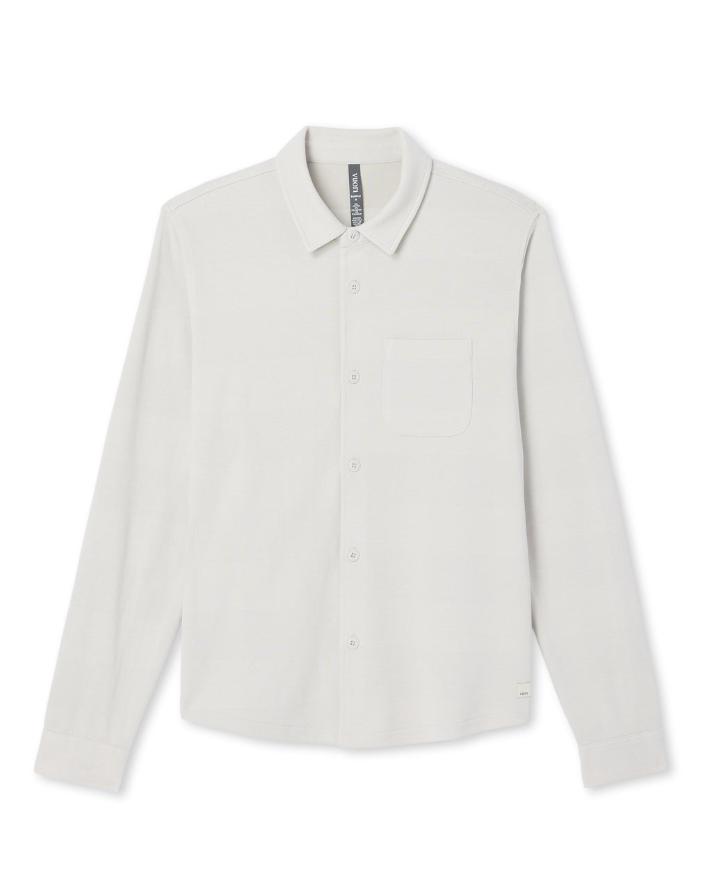Long Sleeve Jeffreys Button Down Overshirt | Winter Grey Heather