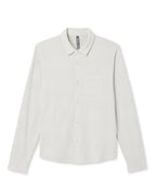 Long Sleeve Jeffreys Button Down Overshirt | Winter Grey Heather