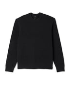 Denver Waffle Crew Sweater | Black