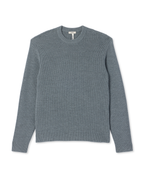 Denver Waffle Crew Sweater | Heather Grey