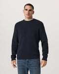 Denver Waffle Crew Sweater | Navy