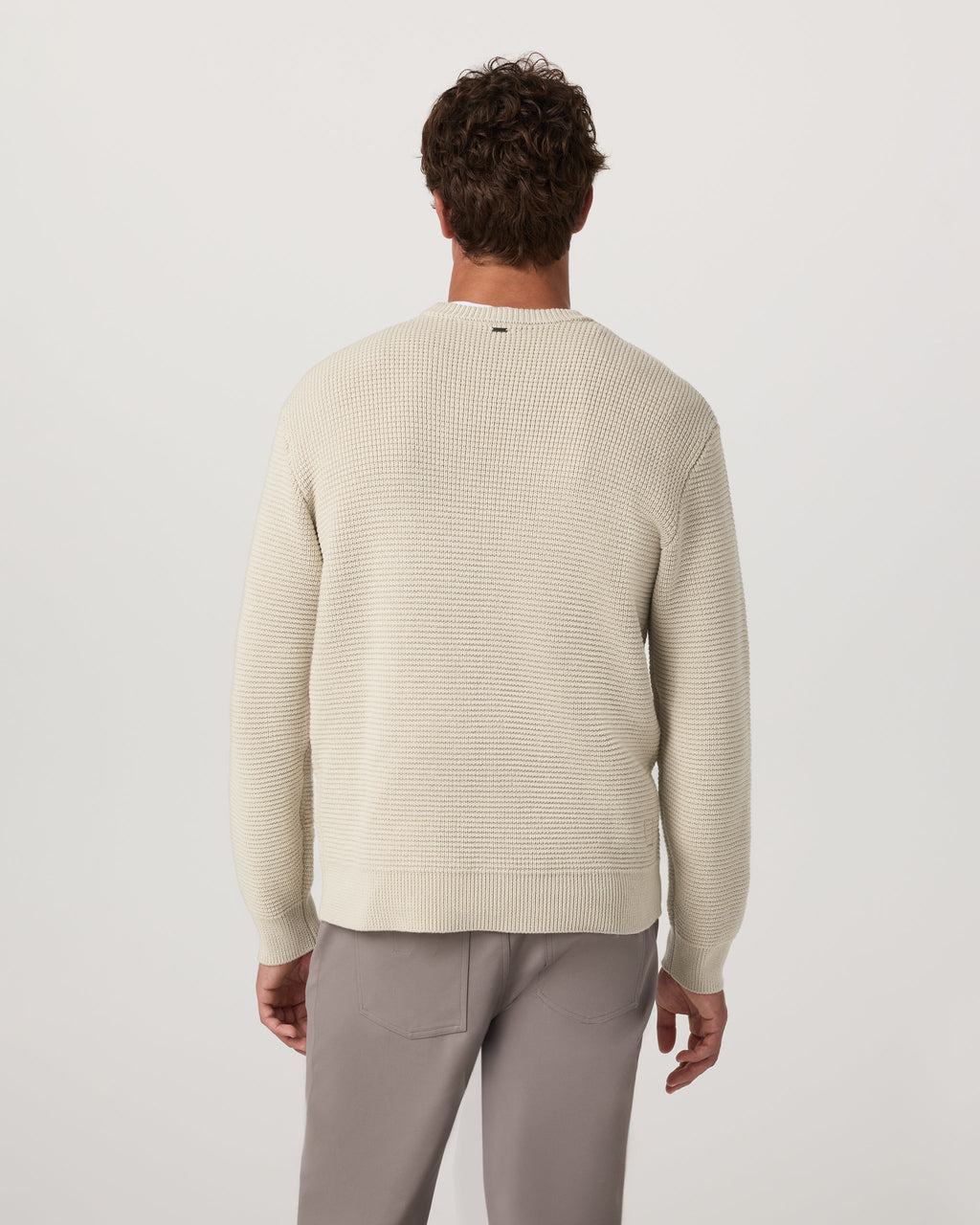 Denver Waffle Crew Sweater | Mushroom