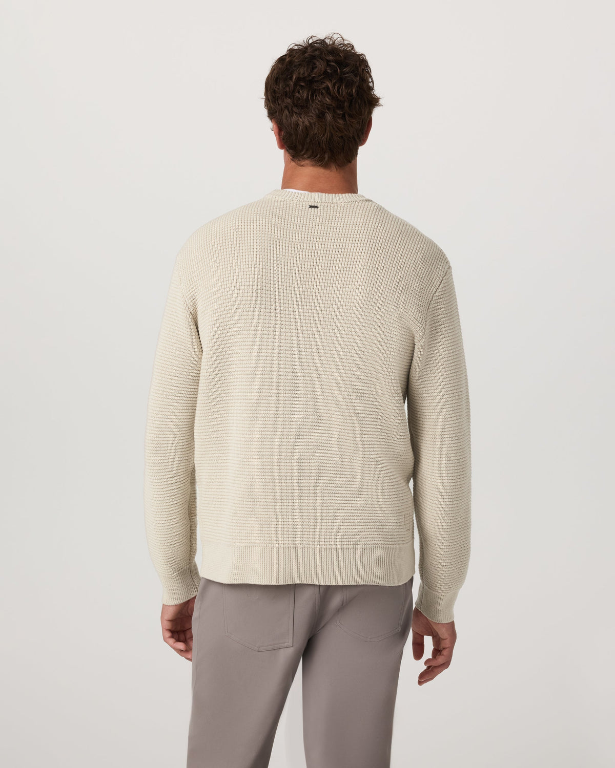 Denver Waffle Crew Sweater | Mushroom