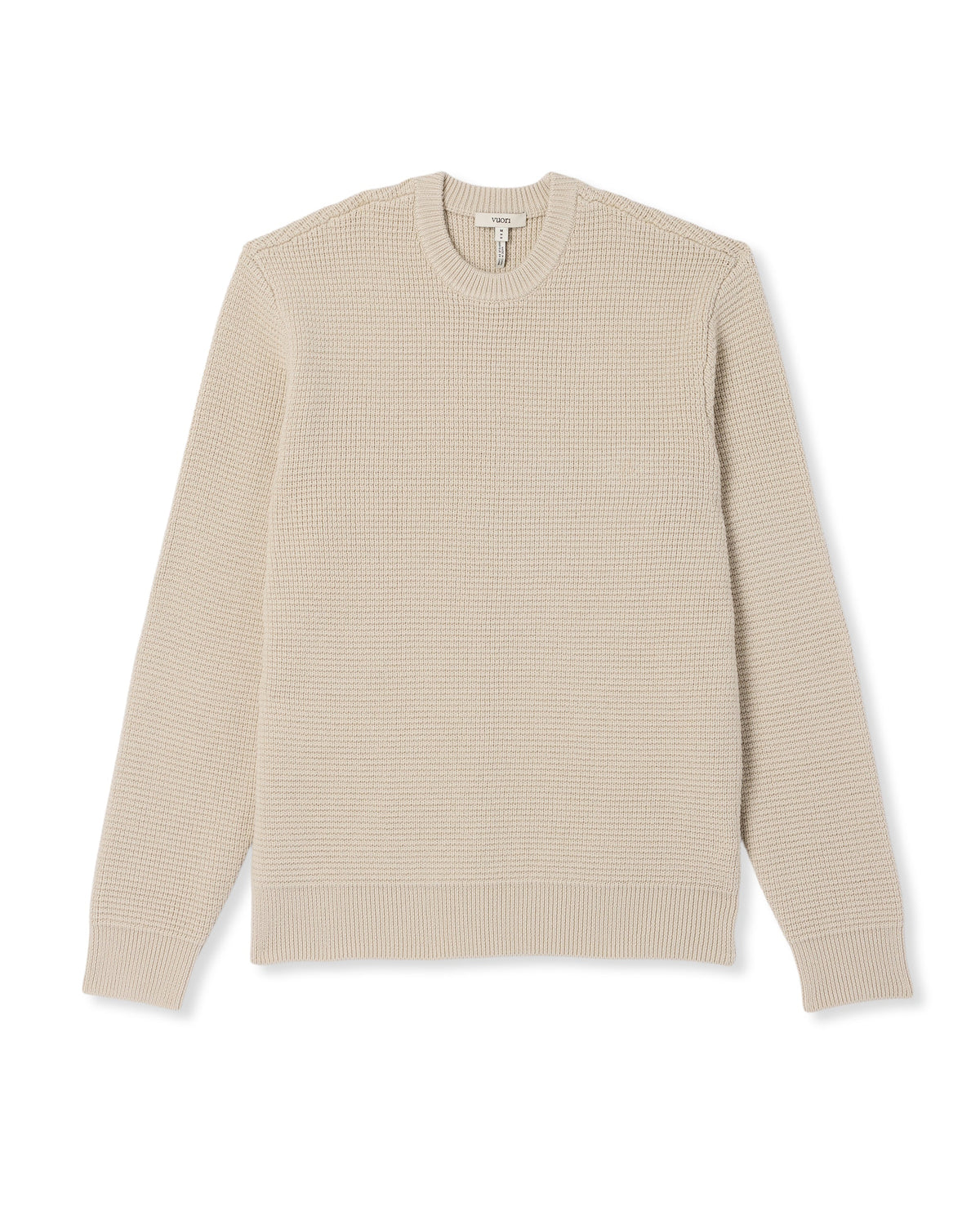 Denver Waffle Crew Sweater | Mushroom